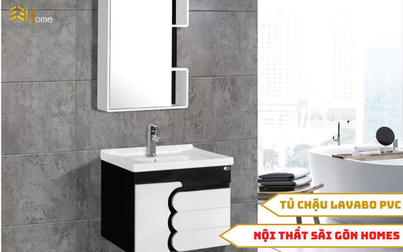 Tủ chậu lavabo nhựa PVC – Lựa chọn hoàn hảo cho không gian nhà bạn