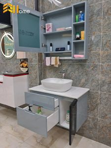 Tủ lavabo bằng nhựa tại Sài Gòn Homes