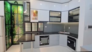 Thi Công Tủ Bếp Cánh Kính Nhà Anh Thịnh