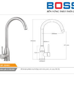 Vòi chậu BOSS BV901
