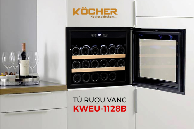 TỦ RƯỢU VANG KWEU-1128B