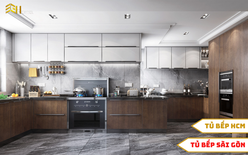 Tủ bếp HCM – Đơn vị thi công, đóng tủ bếp uy tín, chất lượng và giá tốt