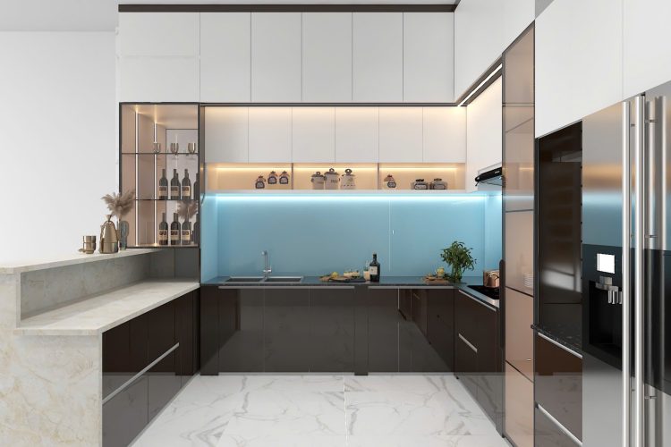 Có nên làm tủ bếp tân cổ điển bằng nhựa không?